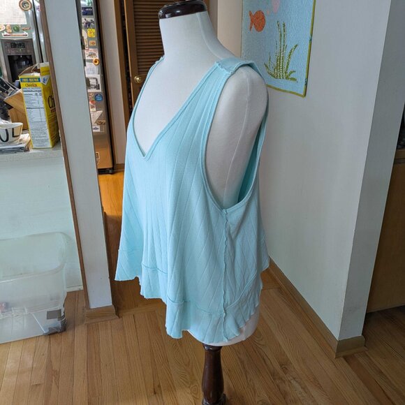 Free People - We the Free - Mint Green Sleeveless Top - Picture 4 of 8